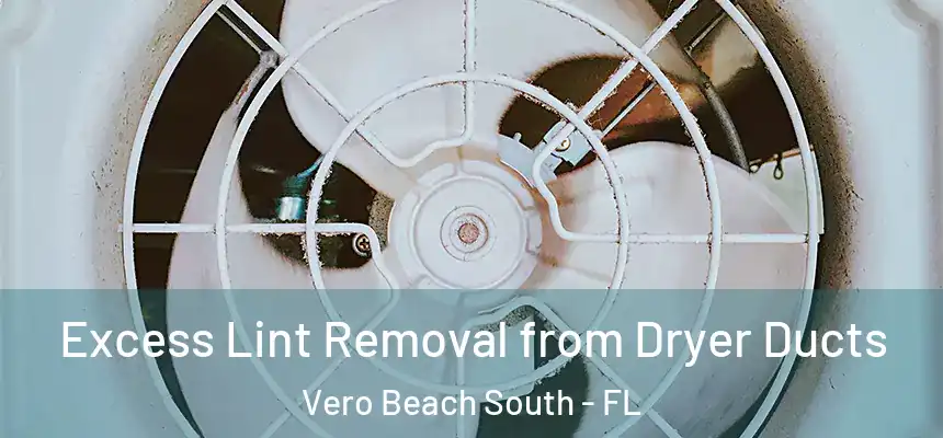 Excess Lint Removal from Dryer Ducts Vero Beach South - FL
